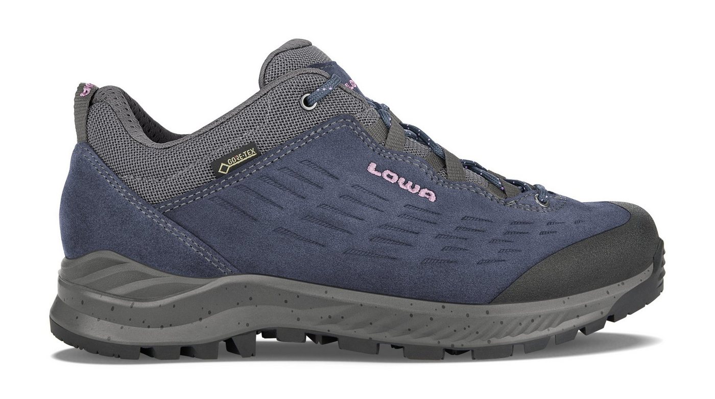 Lowa LOWA EXPLORER GTX LO WS W NAVY/LILA Trekkingschuh von Lowa