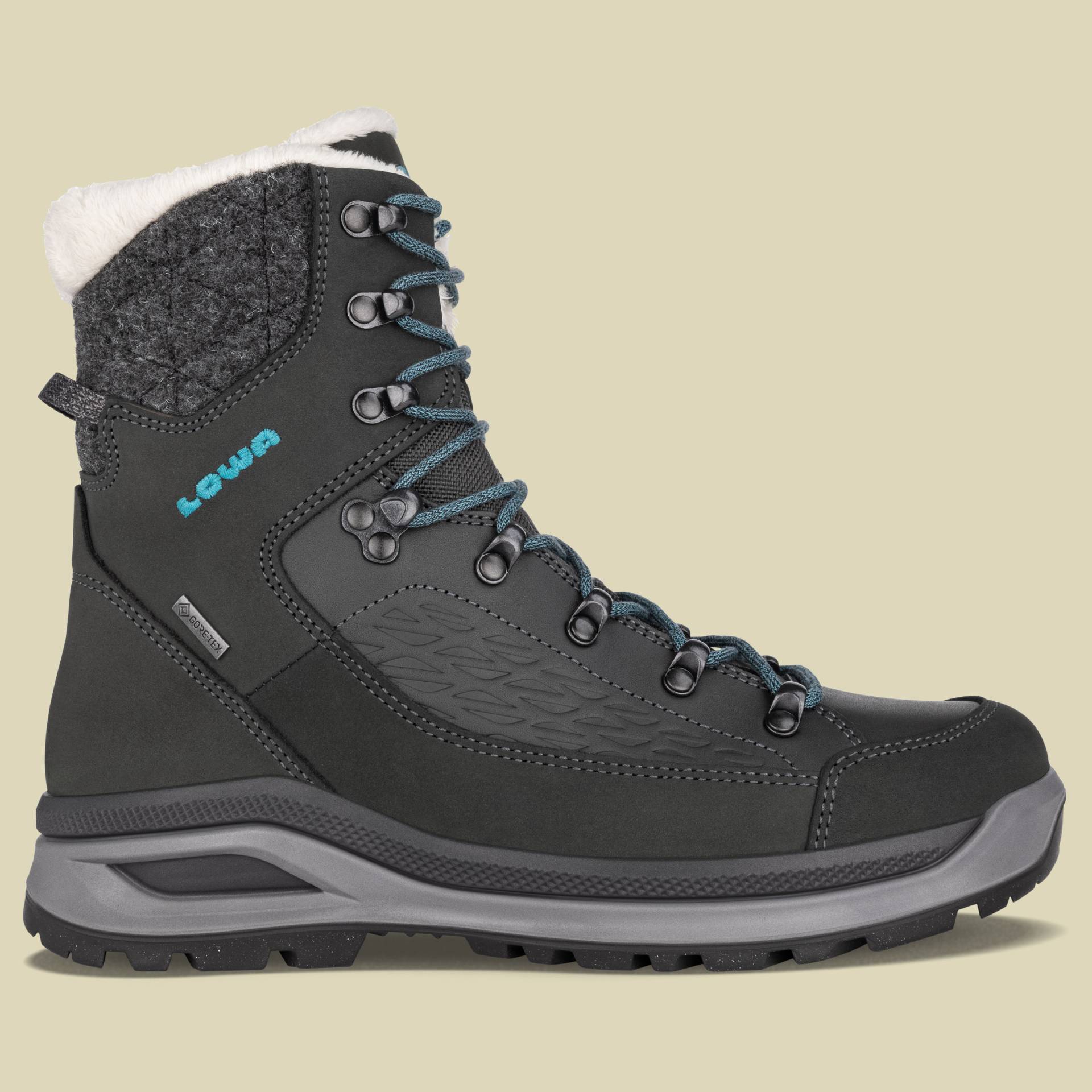 Renegade Evo Ice GTX Women Größe UK 7,5 Farbe anthrazit/petrol von Lowa