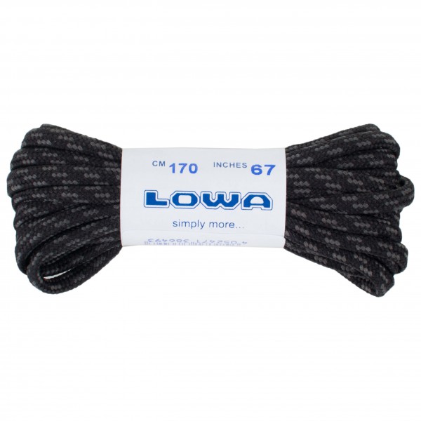 Lowa - Schnürsenkel Trekking - Schnürsenkel Gr 170 cm;210 cm schwarz von Lowa