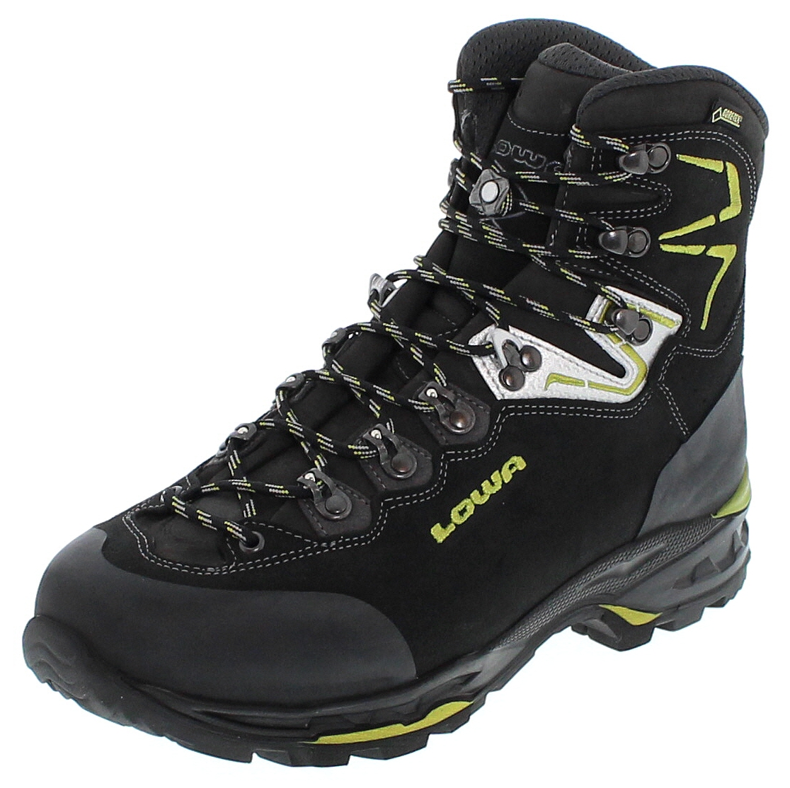 TICAM II GTX Schwarz Grün Herren Alpin Schuhe von Lowa