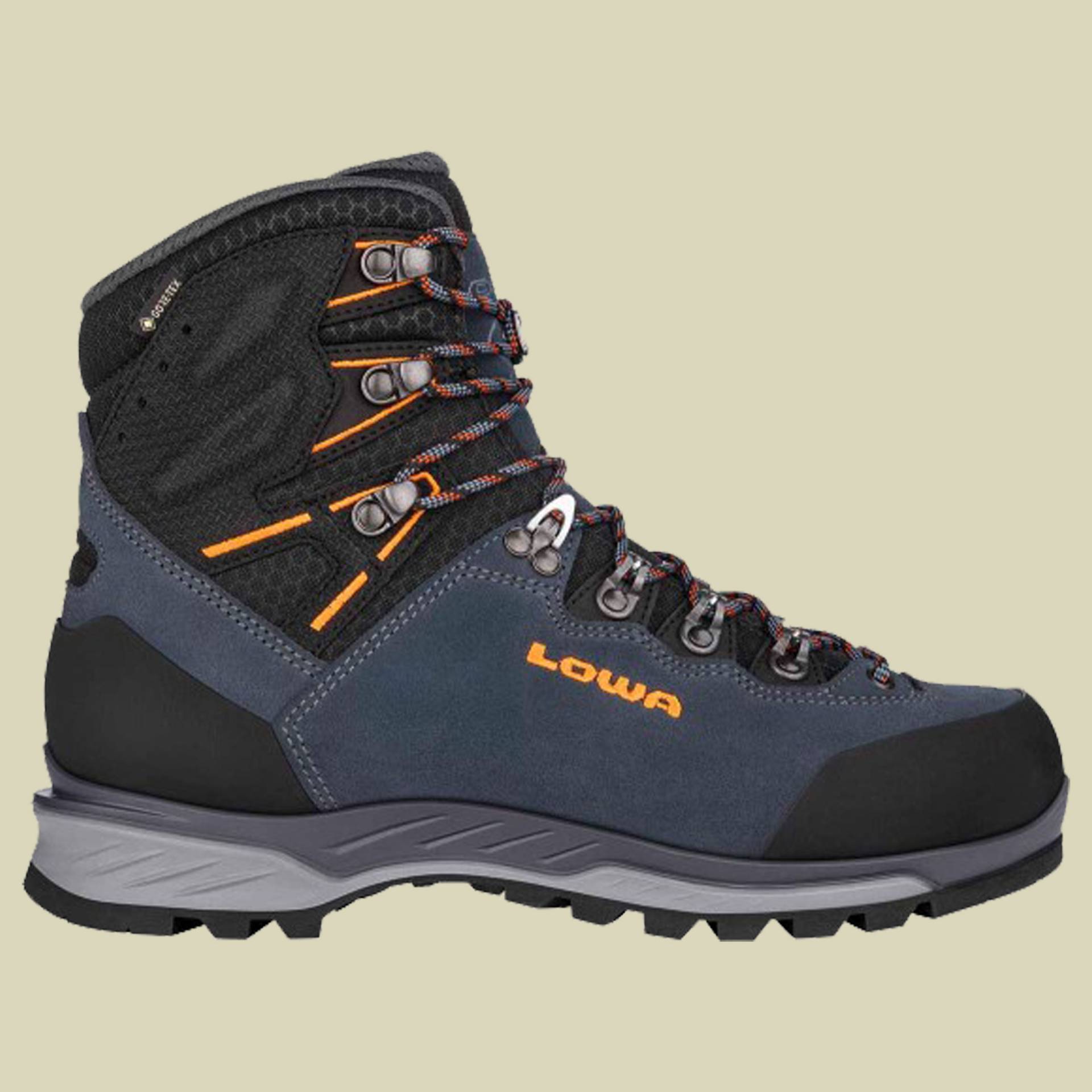 Ticam Evo GTX Men Größe UK 10 Farbe stahlblau/orange von Lowa