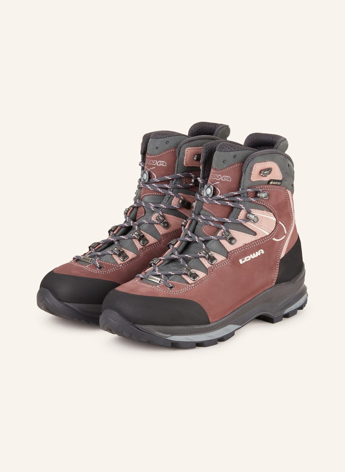 Lowa Trekking-Schuhe Mauria Evo Gtx rosa von Lowa