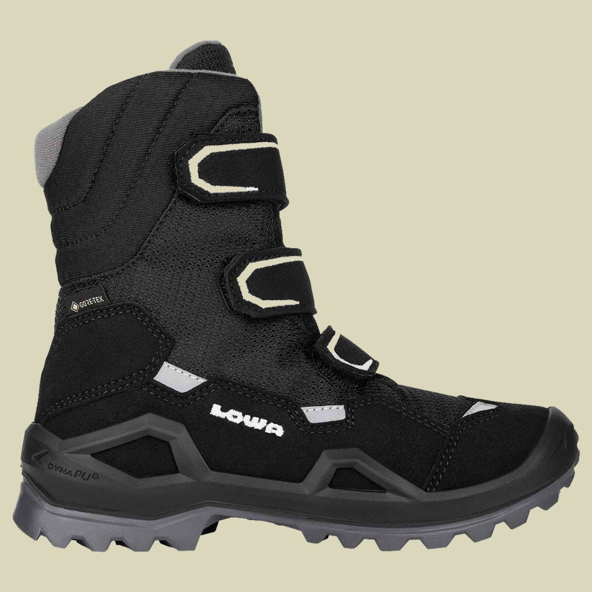 MILO EVO GTX HI Junior 28 schwarz - schwarz/grau von Lowa