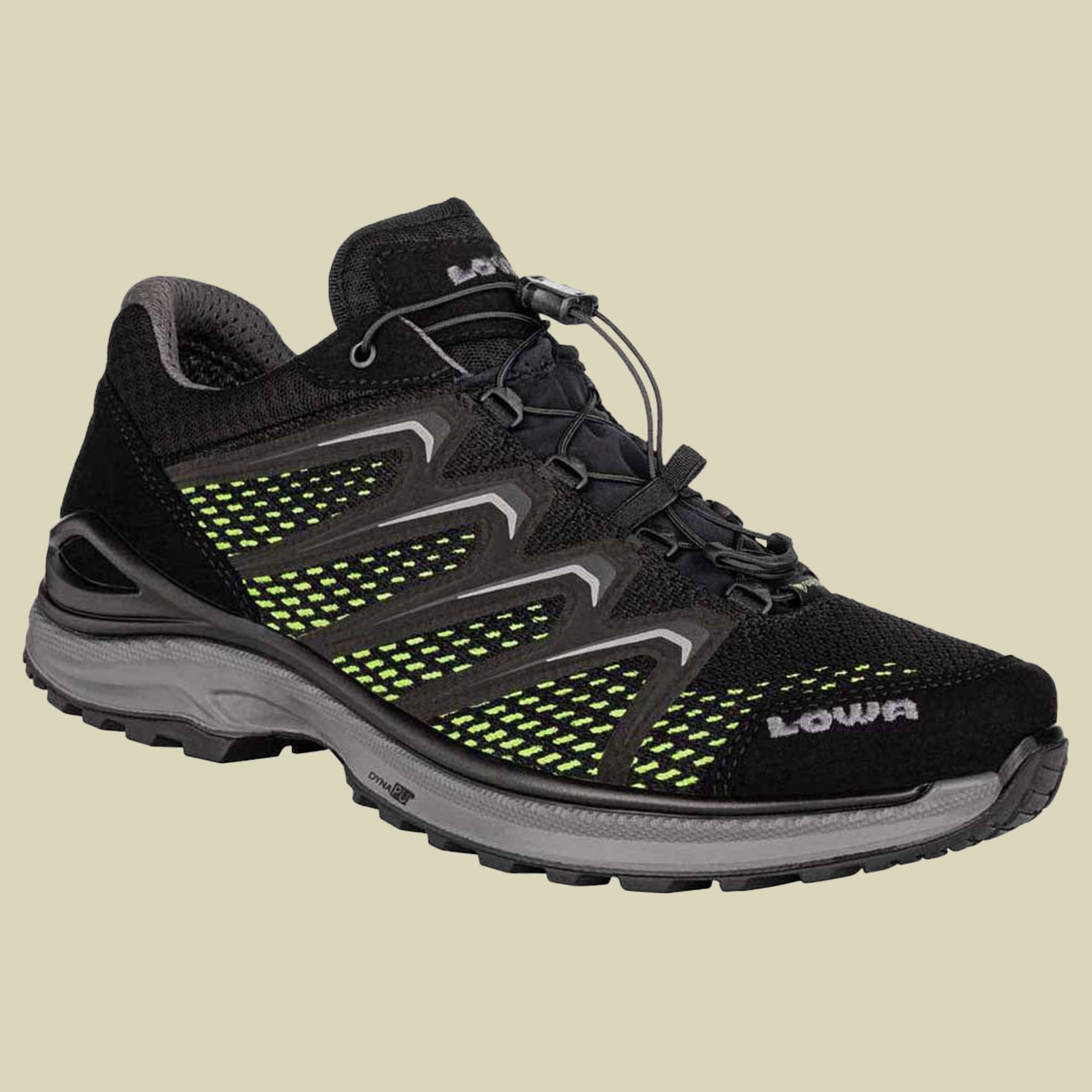 Maddox GTX Lo Men Größe UK 11 Farbe schwarz/limone von Lowa