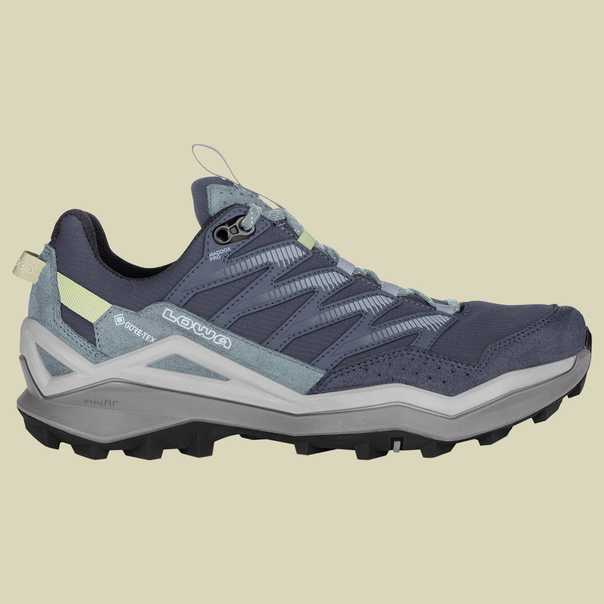 Maddox Pro GTX Lo Women UK 6 blau - rauchblau/blau Maddox Pro GTX Lo Women UK 6 blau - rauchblau/blau von Lowa