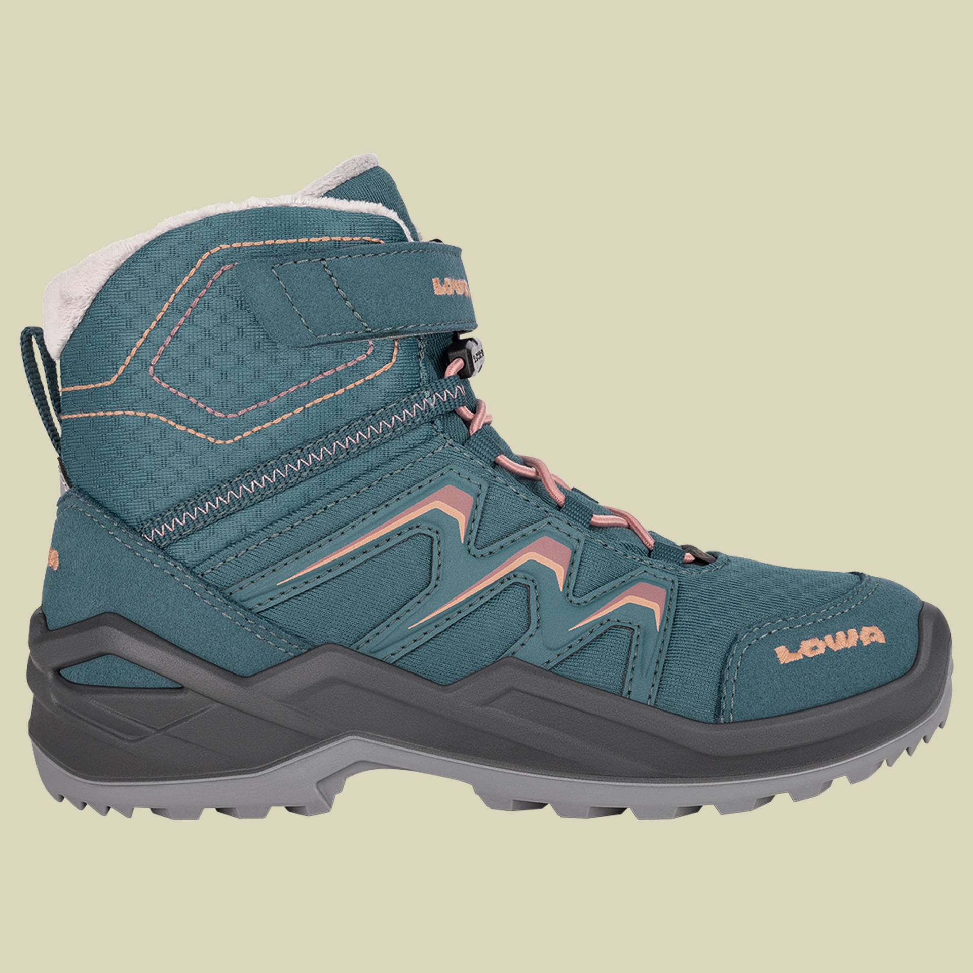 Maddox Warm GTX Junior 30 türkis - petrol/rose von Lowa