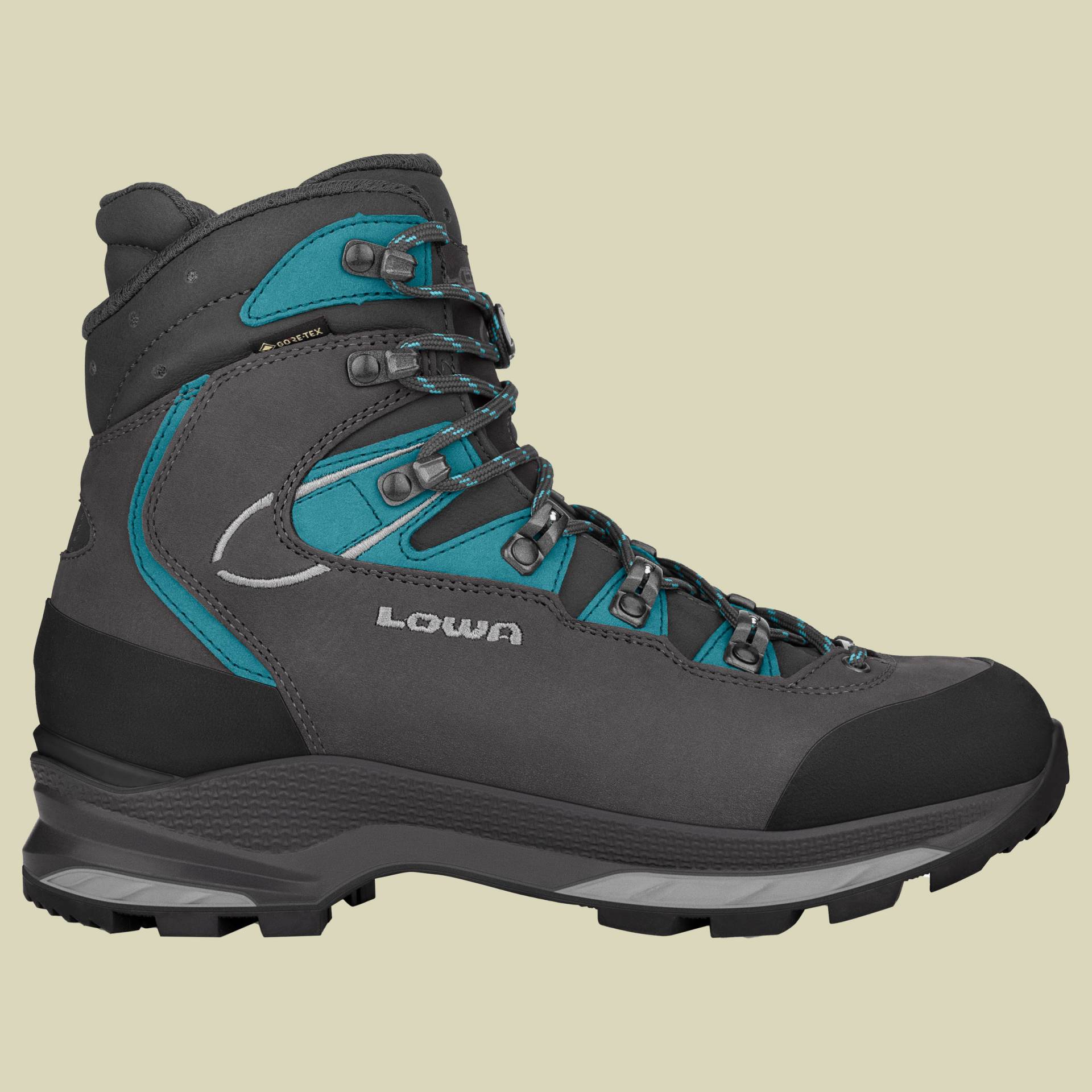 Mauria Evo GTX Women UK 7 grau - anthrazit/türkis Mauria Evo GTX Women UK 7 grau - anthrazit/türkis von Lowa