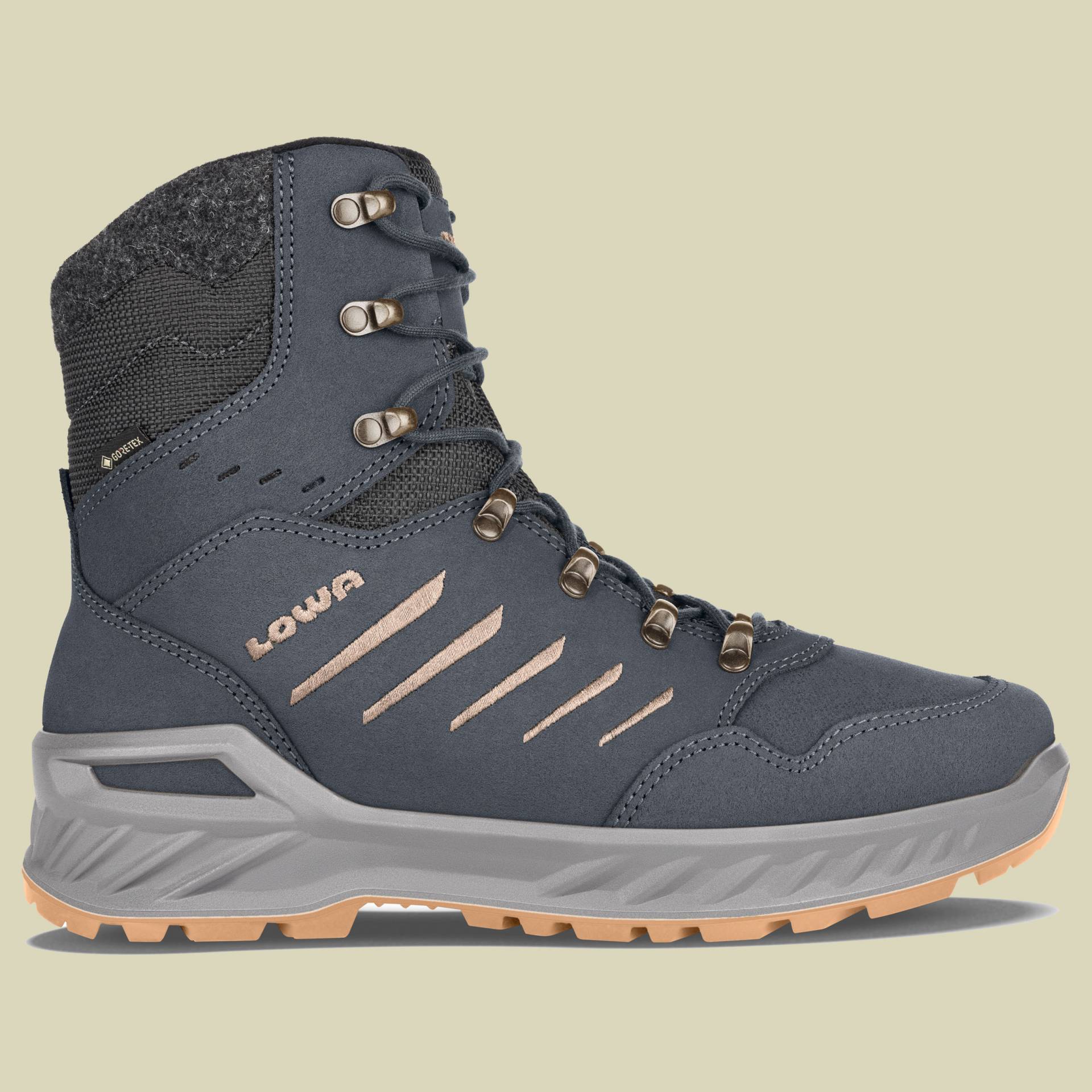 Nabucco GTX Men UK 10 blau - stahlblau/beige Nabucco GTX Men UK 10 blau - stahlblau/beige von Lowa