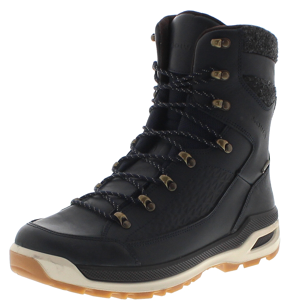 RENEGADE EVO ICE GTX Navy Honig wasserdichter Herren Winterstiefel von Lowa