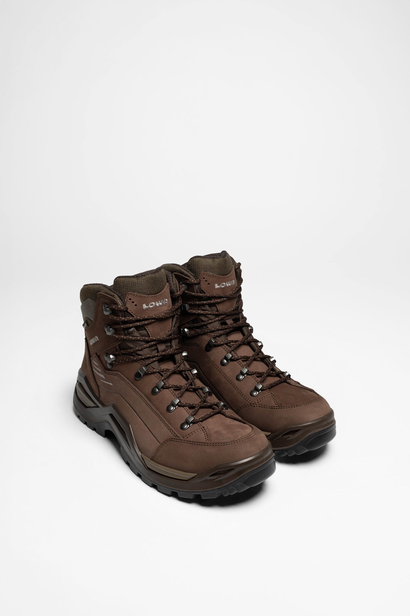 Renegade Evo GTX Mid Herren (Espresso/Seegras) von Lowa