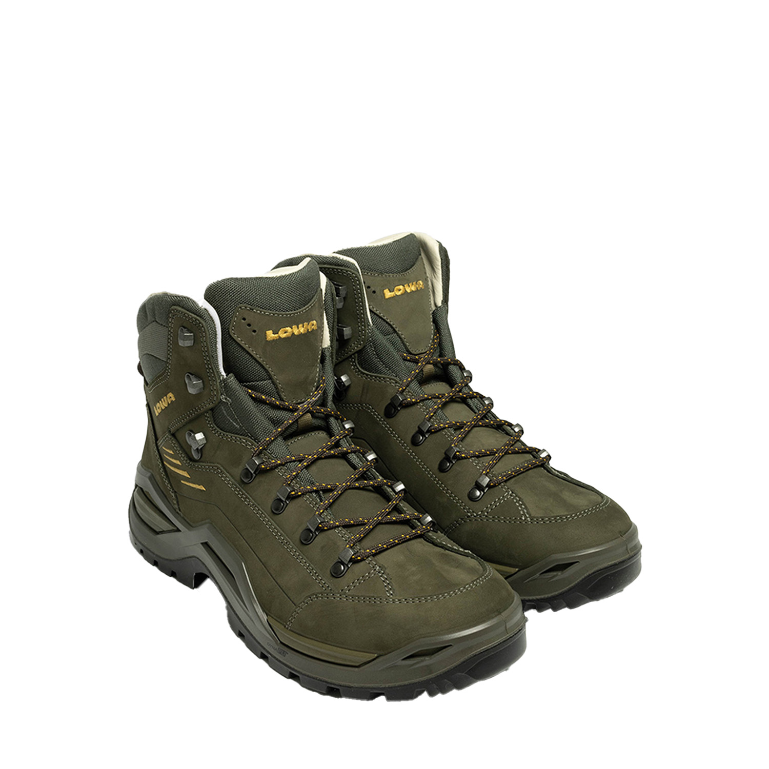 Renegade Evo LL Mid Herren Oliv Senf von Lowa