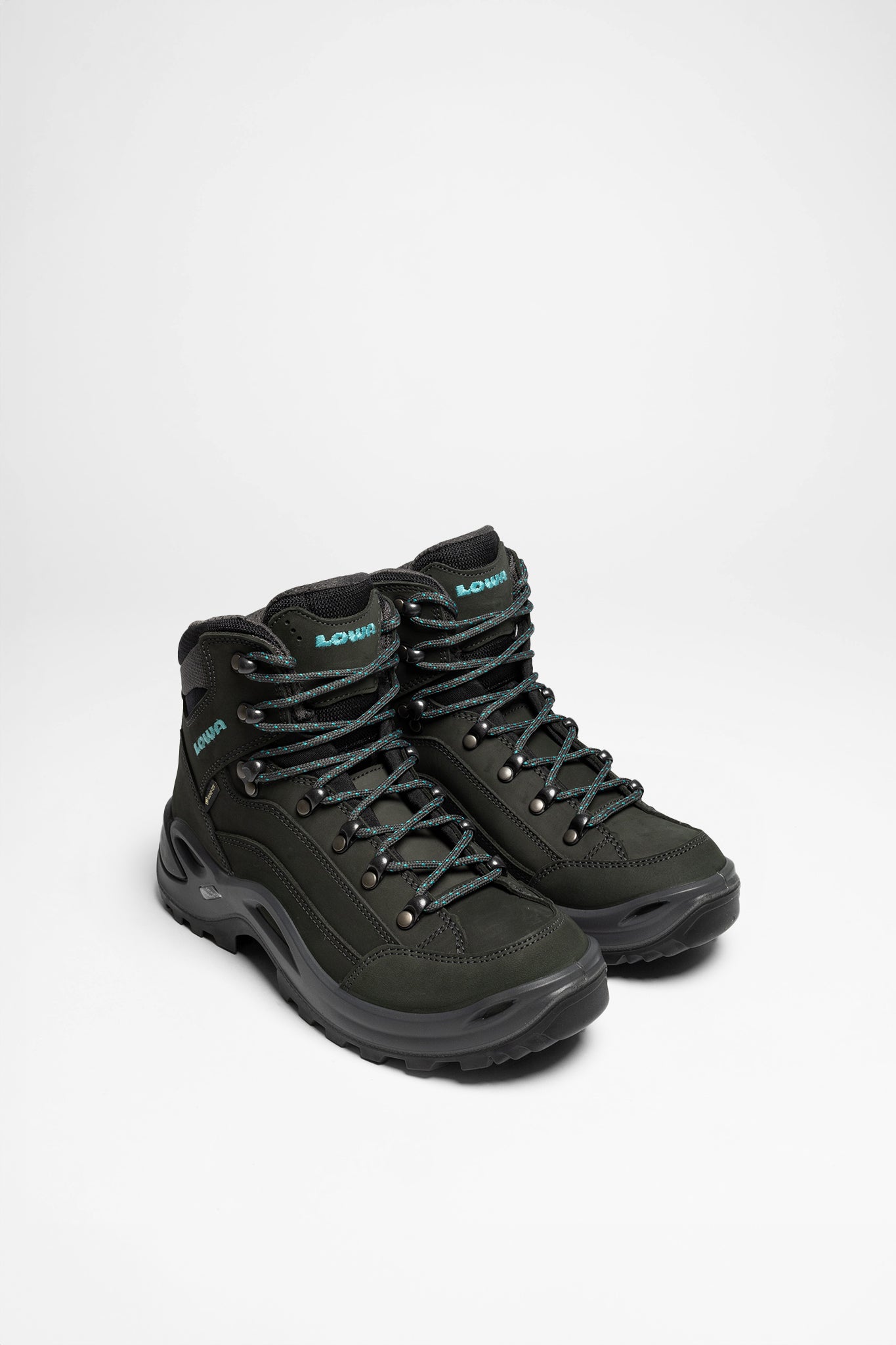 Renegade GTX Mid Ws Damen (Asphalt/Türkis) von Lowa