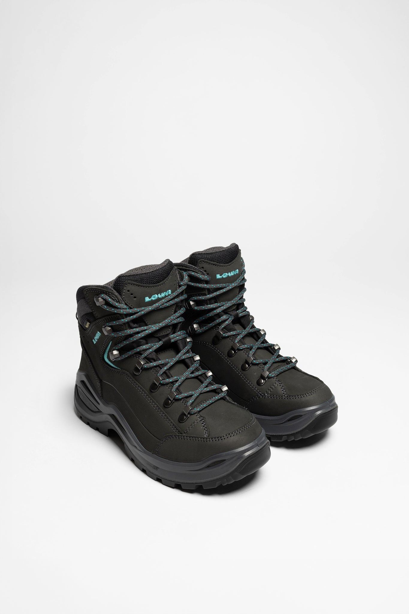 Renegade GTX Mid Ws Wide Damen (Asphalt/Türkis) von Lowa