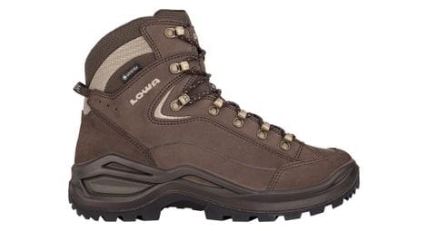 damen wanderschuhe lowa renegade evo gore tex mid braun von Lowa