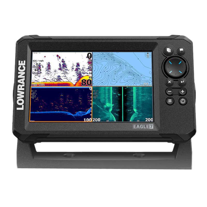 Lowrance Eagle 7 No Transducer Probe Durchsichtig von Lowrance