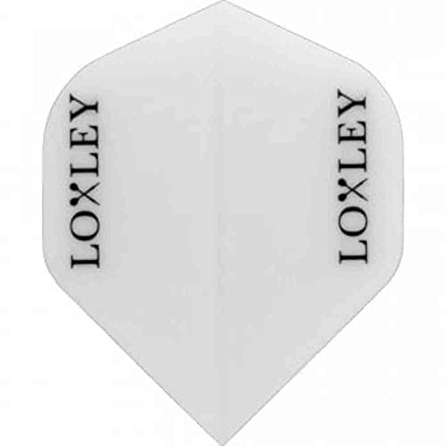 Loxley Dart Flights | Logo weiß | Standard Nr. 2 | Logo Loxley Dart Flights | Logo weiß | Standard Nr. 2 | Logo von Loxley