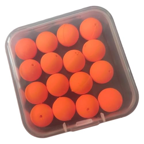 Loxyxbnh 16Pcs Angeln Float Perlen Set Runde Form Wasser Blase Float Tackle Fliegenfischen Outdoor Tackle Angeln Bobber Float Bead von Loxyxbnh