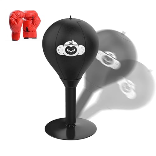 Desktop Punching Bag | Suction Cup Boxing Ball | Stress Relief Boxing Bag | Home Stress Relief Tool | Heavy Duty Punching Bag Suction Cup for Stability for Home and Workplace von Lpsdssre