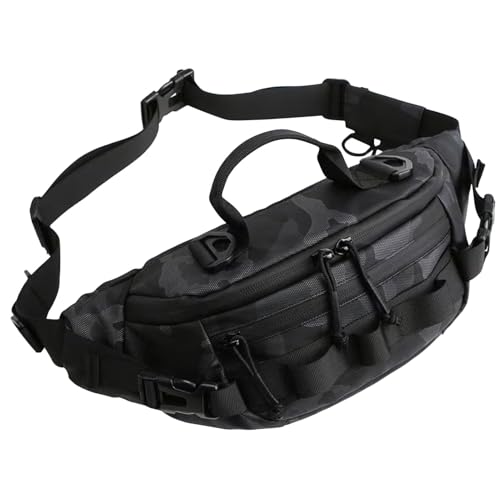 Fishing Fanny Pack | Waterproof Fishing Bag | Fly Fishing Waist Bag | Outdoor Fishing Gear | Hiking Fanny Pack Versatile Design for All Your Needs: for Running, Cycling, Hiking, Camping von Lpsdssre