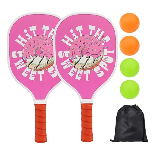 Hole Ball Paddle Set | Beginner Paddle Ball Kit | Hole Ball Competition Set | Sports Paddle Set for Courts | Paddle Ball Set for Beginners Complete Beginner Friendly Kit for Courts, Venues von Lpsdssre