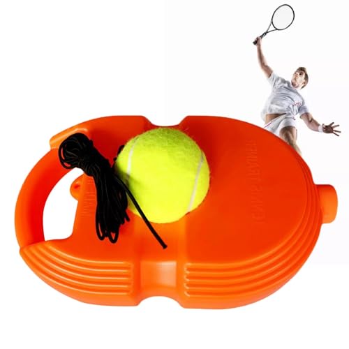 Lpsdssre Tennis -Rebounder Trainer, Tennisballtraining, Sporttrainingsinstrument, tragbarer und kompakter, robuster Konstruktion 24x16x5cm/9.45x6.3x1,97 Zoll für Erwachsene Anfänger Single Player von Lpsdssre