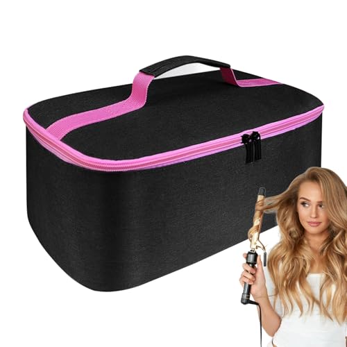 Lpsdssre Zubehörtasche für Lockenwickler, tragbare Tragetasche für Haarwerkzeug, 300D-Oxford-Gewebe, Reise-Organizer für , Shopping, Dating, Wandern, Camping, Schwarz , Refer to description, Lpsdssre Zubehörtasche für Lockenwickler, tragbare Tragetasche für Haarwerkzeug, 300D-Oxford-Gewebe, Reise-Organizer für , Shopping, Dating, Wandern, Camping, Schwarz , Refer to description, von Lpsdssre