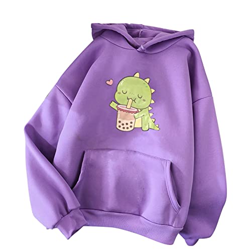 Kawaii Oversized Hoodie Damen Klamotten Oversize Pullover Pulli Mädchen Jacke Teenager Sachen Herbst Kleidung Frauen Hoodies Coole Für Trend T-Shirt Aesthetic Mit Aufdruck von Luadnysin