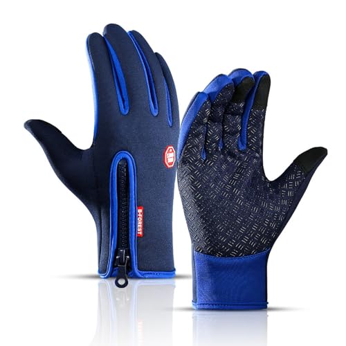 Luadnysin Freezer Thermo Handschuhe Pro - Alpensattel Premium Skihandschuhe, Herren Winter Warme mit Touchfunktion Fahrradhandschuhe Reithandschuhe Motorradhandschuhe MTB Wasserdicht Handschuh Damen von Luadnysin