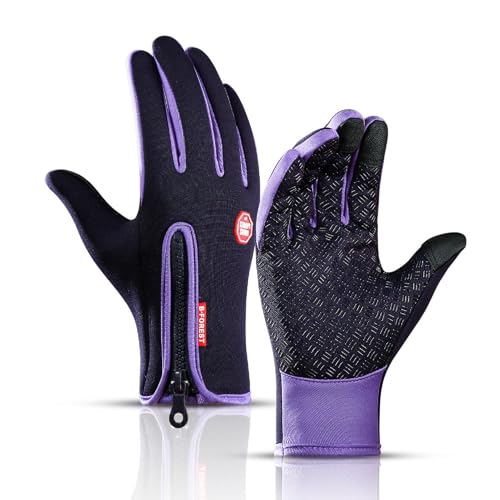 Luadnysin Freezer Thermo Handschuhe Pro - Alpensattel Premium Skihandschuhe, Herren Winter Warme mit Touchfunktion Fahrradhandschuhe Reithandschuhe Motorradhandschuhe MTB Wasserdicht Handschuh Damen von Luadnysin