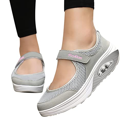 Orthopädische Schuhe Damen Air Cushion Diabetiker Schuhe Mit Luftkissen Lässige Slip On Walkingschuhe Sandalen Wmshoes Nettjade Joggingschuhe Laufschuhe Sportschuhe Turnschuhe Sneaker Damen von Luadnysin