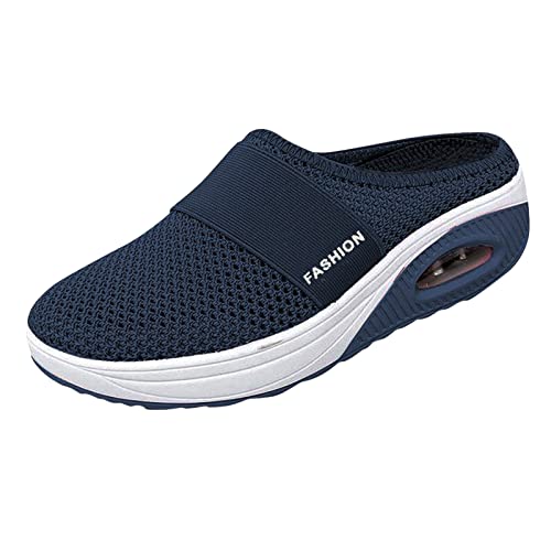 Orthopädische Schuhe Damen Air Cushion Diabetiker Schuhe Mit Luftkissen Lässige Slip On Walkingschuhe Sandalen Wmshoes Nettjade Joggingschuhe Laufschuhe Sportschuhe Turnschuhe Sneaker Damen von Luadnysin