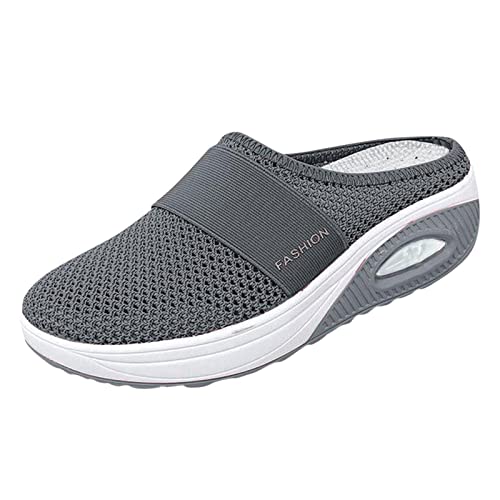 Orthopädische Schuhe Damen Air Cushion Diabetiker Schuhe Mit Luftkissen Lässige Slip On Walkingschuhe Sandalen Wmshoes Nettjade Joggingschuhe Laufschuhe Sportschuhe Turnschuhe Sneaker Damen von Luadnysin