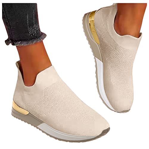 Orthopädische Schuhe Damen Air Cushion Diabetiker Schuhe Mit Luftkissen Lässige Slip On Walkingschuhe Sandalen Wmshoes Nettjade Joggingschuhe Laufschuhe Sportschuhe Turnschuhe Sneaker von Luadnysin