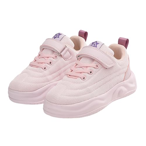 Sportschuhe Mädchen Kinder Outdoor Bequeme Kinderschuhe Turnschuhe rutschfest Sport Trainingsschuhe Hallenschuhe Jogging Modische Komfortabel Laufschuhe Leichte Sneakers Rosa 30 von Luadnysin