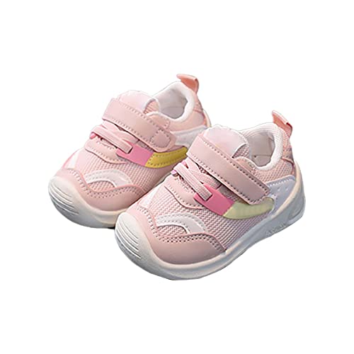 Sportschuhe Mädchen Turnschuhe Kinder Tragen rutschfeste Kinderschuhe Modische Leicht Hallenschuhe Jogging Mit Sohle Laufschuhe Komfortabel Trainingsschuhe Running Shoes Rosa 19 von Luadnysin