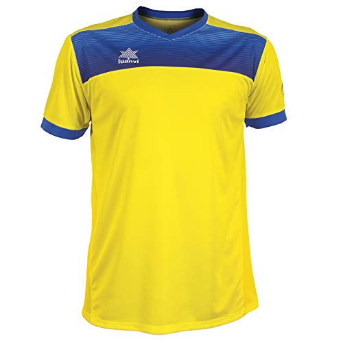 Luanvi Bolton Tennis-Shirt für Herren, kurzärmelig, Herren, 07812_00314XS, gelb, XXXXS Luanvi Bolton Tennis-Shirt für Herren, kurzärmelig, Herren, 07812_00314XS, gelb, XXXXS von Luanvi