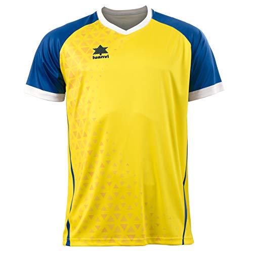 Luanvi Cardiff Shirt, Unisex Kinder, 11482_0027XXS, gelb, XXS von Luanvi