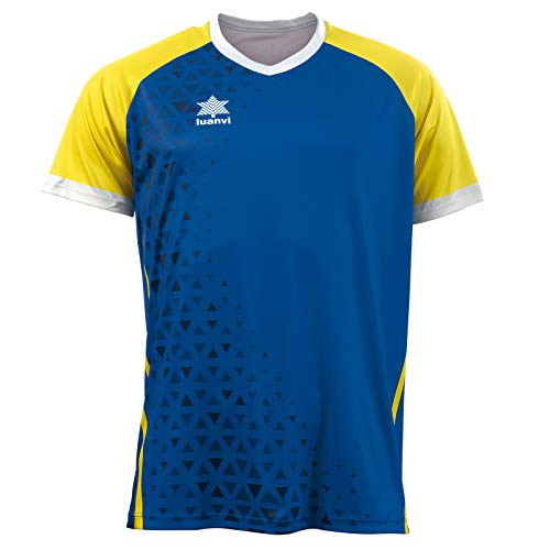 Luanvi Cardiff Shirt, Unisex Kinder S blau von Luanvi