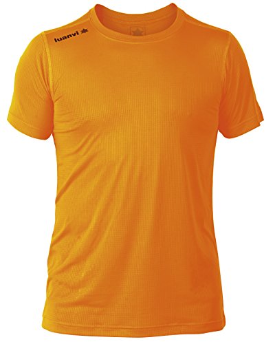 Luanvi Herren Nocaut Serie 5er-Pack T-Shirts, Orange Leuchtend, XXL von Luanvi
