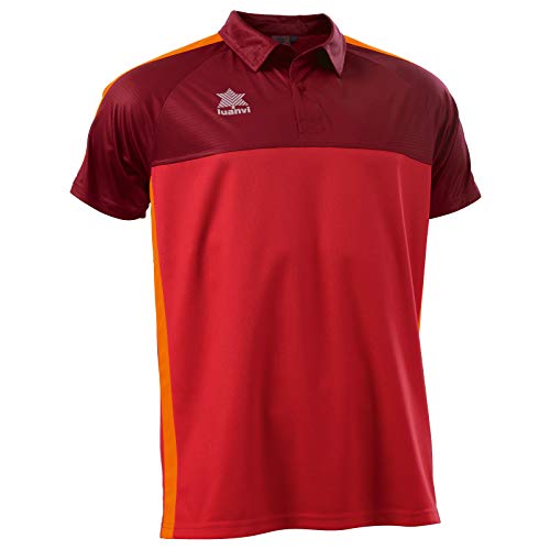 Luanvi Kyoto Polo, Unisex Kinder, Unisex-Kinder, 11243_0312XXXS, rot, XXXXS Luanvi Kyoto Polo, Unisex Kinder, Unisex-Kinder, 11243_0312XXXS, rot, XXXXS von Luanvi