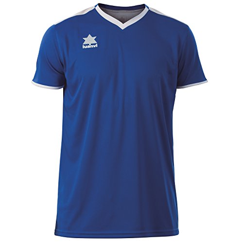 Luanvi Match T-Shirt, Herren, Herren, 09402_00104XS, blau, XXXXS von Luanvi