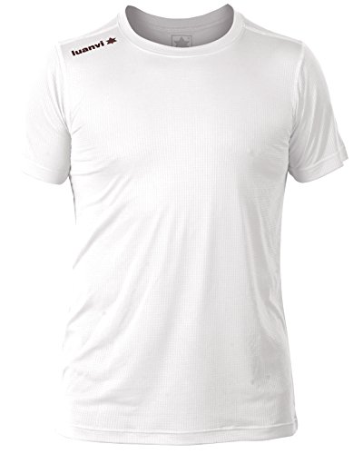 Luanvi Herren Nocaut Serie 5er-Pack T-Shirts, weiß, XXS Luanvi Herren Nocaut Serie 5er-Pack T-Shirts, weiß, XXS von Luanvi