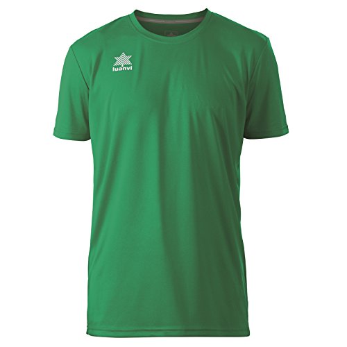 Luanvi - Pol | Atmungsaktives T Shirt Herren - Sportshirt Herren Kurzarm Farbe Grün von Luanvi