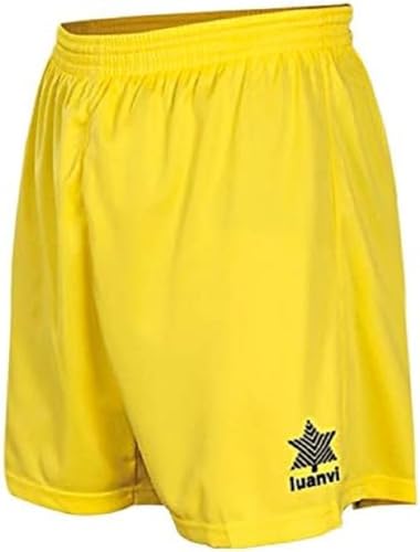 Luanvi - Pol | Kurze Hose Herren - Sporthose Herren Kurz Farbe Gelb von Luanvi