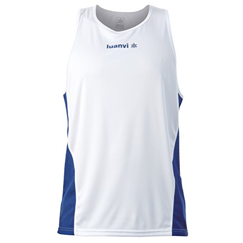 Luanvi Herren Race Laufshirt, Weiß (0001), 3XS von Luanvi