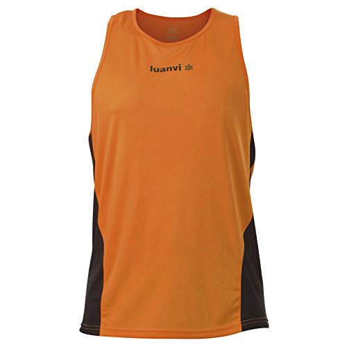 Luanvi Herren Race Laufshirt, orange, XS von Luanvi