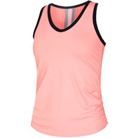Lucky In Love Olympian V-neck Tank-top Damen Apricot von Lucky in Love