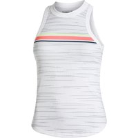 Lucky In Love Royale Stripe Rib Tank-top Damen Weiß von Lucky in Love