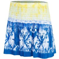 Lucky In Love Shibori Wave 14in Rock Damen Blau Lucky In Love Shibori Wave 14in Rock Damen Blau von Lucky in Love