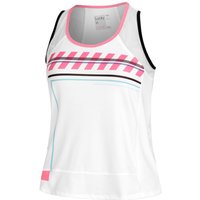 Lucky in Love Hit The Line Tank-Top Damen weiß von Lucky in Love